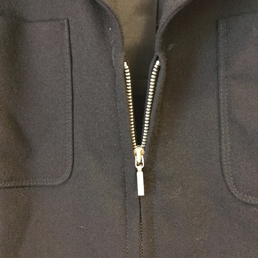 •Lord & Taylor• Black wool med weight jacket sz 10 - Picture 2 of 5